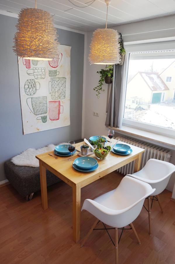 Schones Landleben An Den Lechauen Apartment Thierhaupten ภายนอก รูปภาพ