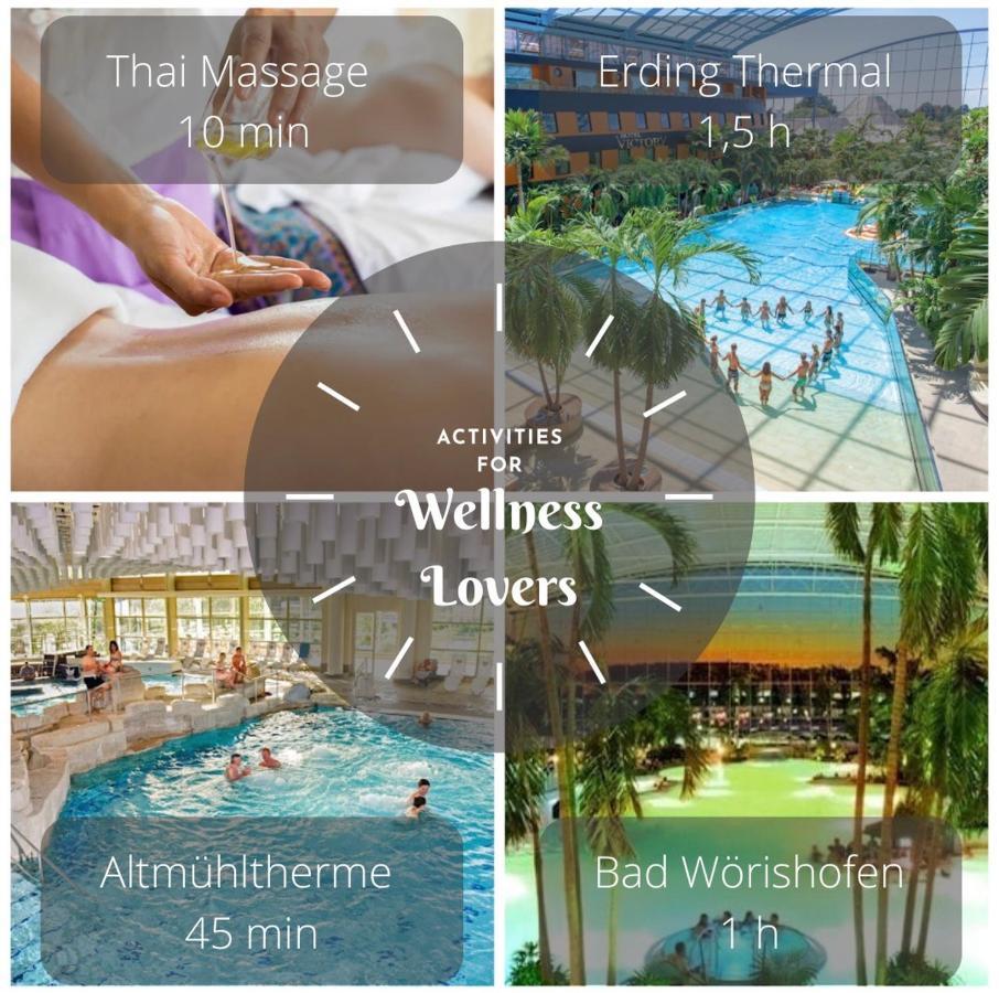 Schones Landleben An Den Lechauen Apartment Thierhaupten ภายนอก รูปภาพ